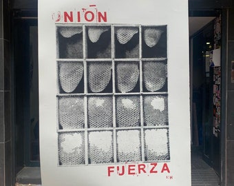 Poster "Panal de Abejas"