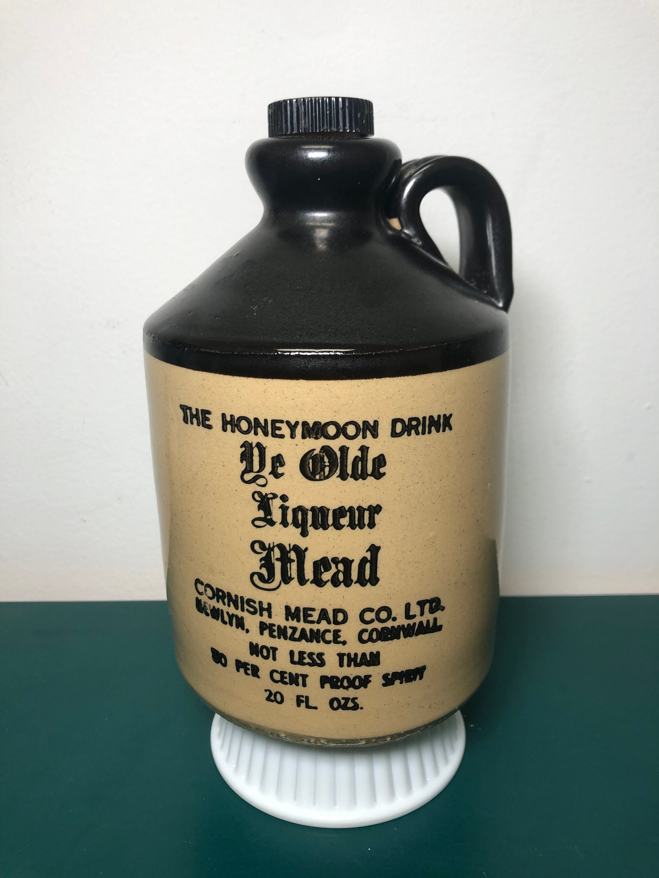 Cornish Mead Co The Honeymoon Drink Jarra de gres Etsy España