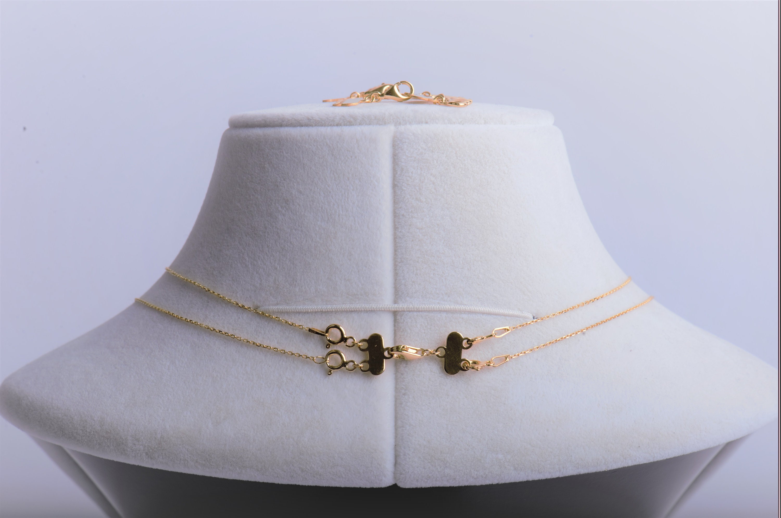 Necklace Layering Clasp - 3 Layers Magnetic Gold/silver, Ideal For Layered Necklace  Separator And Necklace Extender