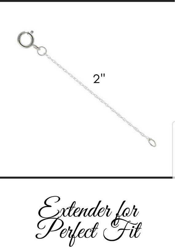 Extender for Perfect Fit Necklaces, 14K Solid Gold Extender