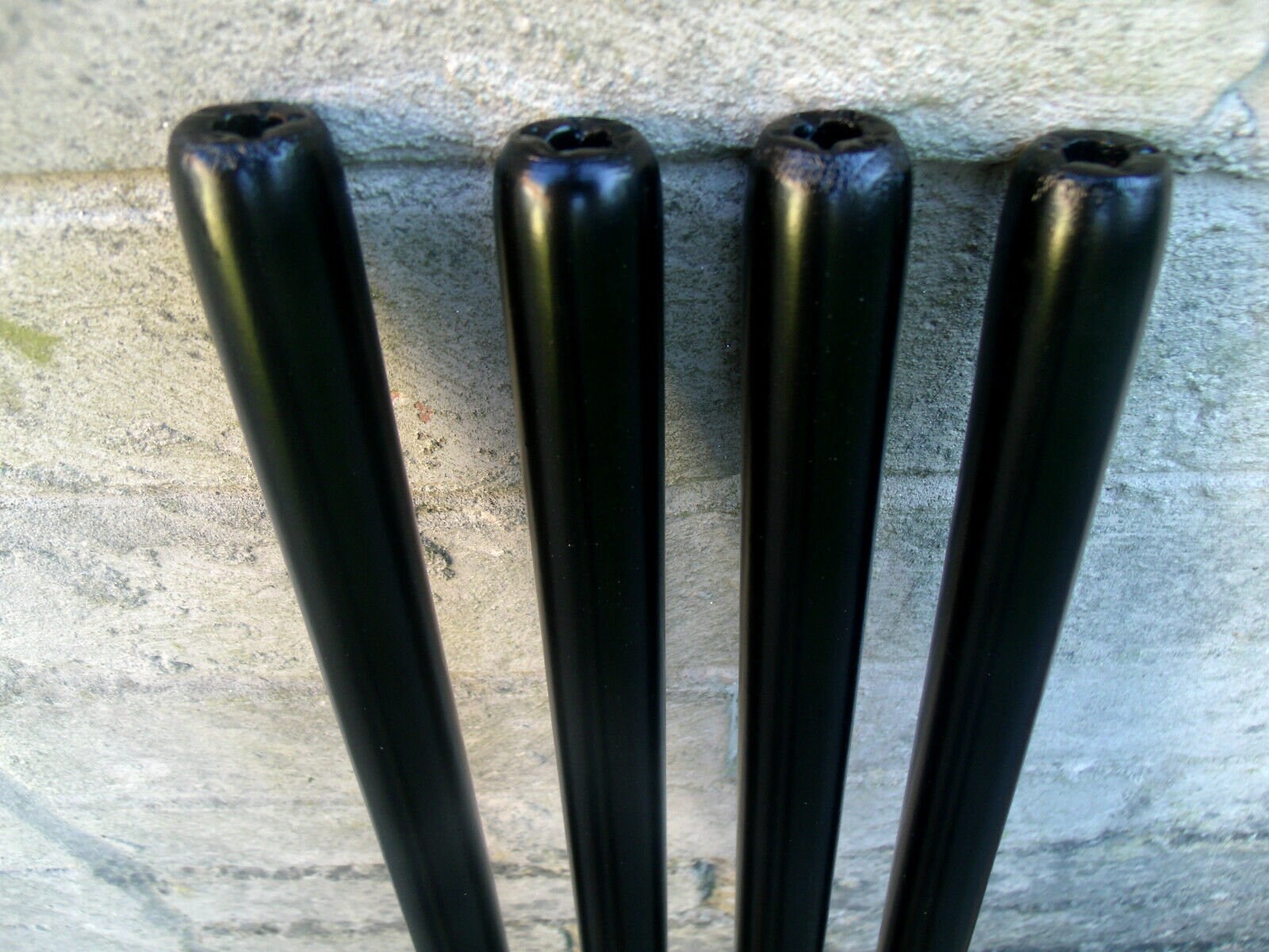 Walking Stick Shafts Black Wood Shanks for Canes Stick Making Walking