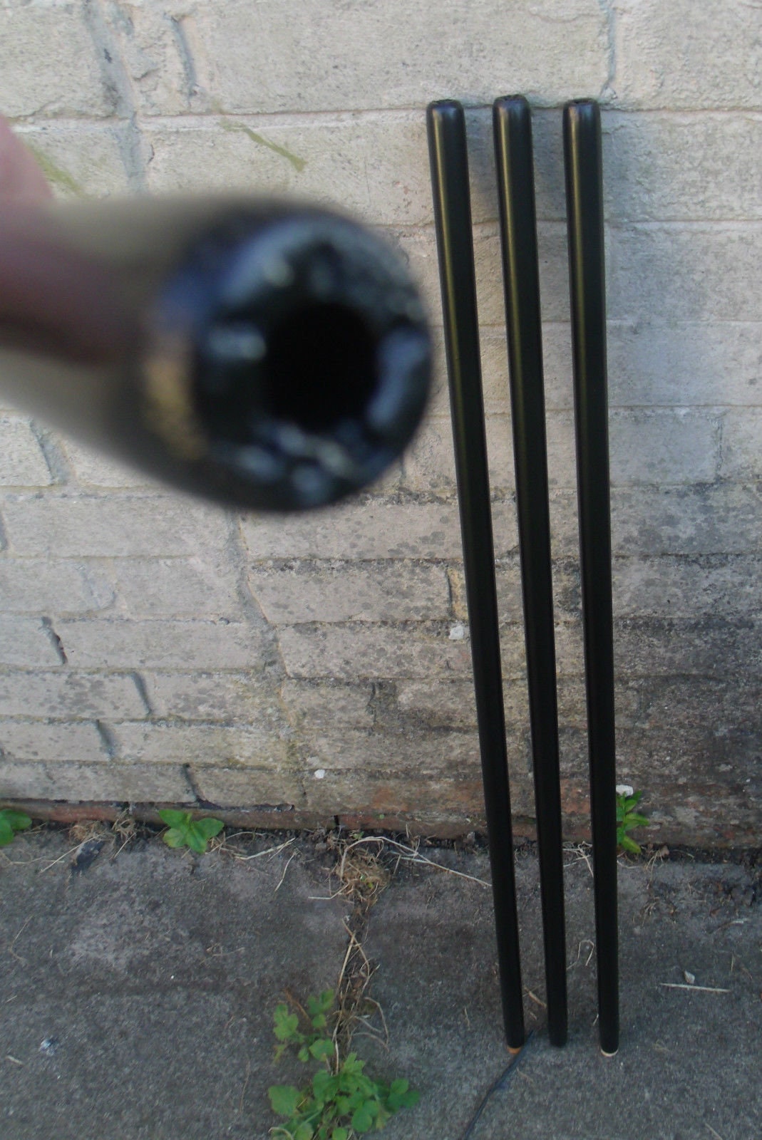 Walking Stick Shafts Black Wood Shanks for Canes Stick Making Walking