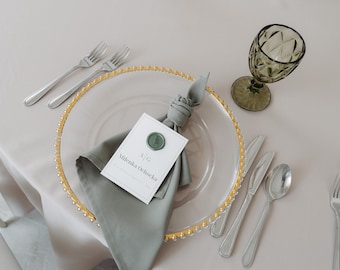 Confezione da 50 | Piatti trasparenti eleganti da 33 cm con bordo perlato dorato - Perfetti per matrimoni, feste e occasioni speciali