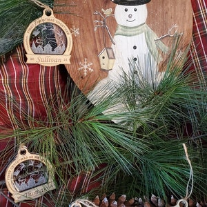 Christmas Ornament, Personalized  Christmas,Personalized Stocking Stuffer, Gift for Couples, Babies 1st Christmas, 1st Christmas in New Home