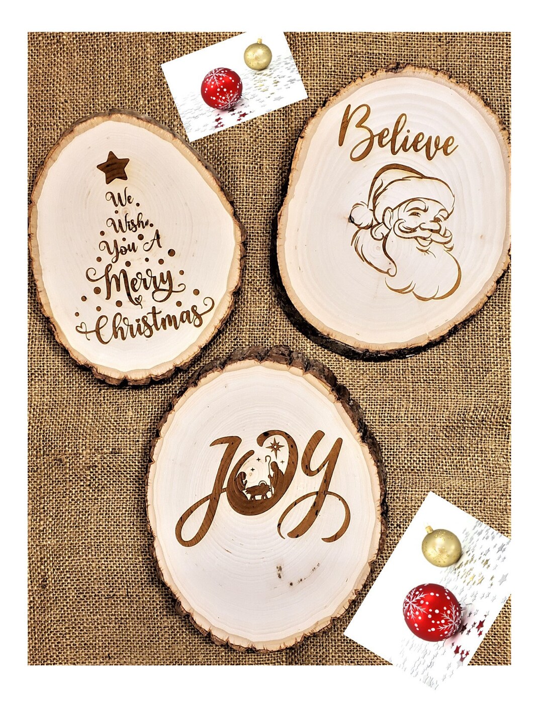 Rustic Christmas Wood Decor, Christmas Wooden Decor,rustic Christmas