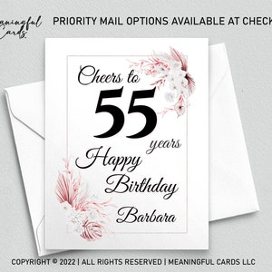55+ Birthday Card Ideas & Designs For Men, Women And Kids - Creative Fabrica