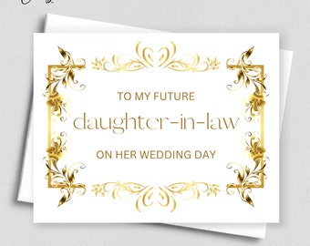 To My Future Daughter in Law - Etsy