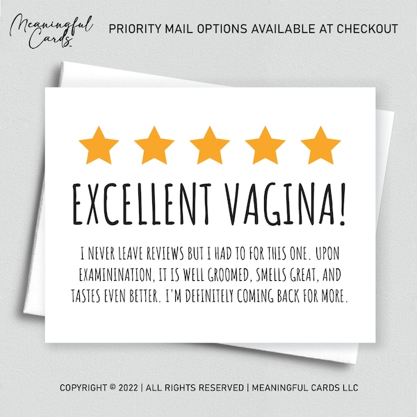 Naughty Anniversary Card For Her | Raunchy Birthday Card