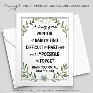 Cadeau de remerciement pour mentor pour mentor