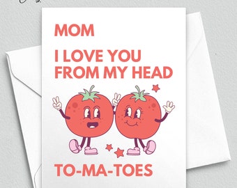 Card for Mom, Mom Birthday Card, Funny Mothers Day Card, Funny Card for ...