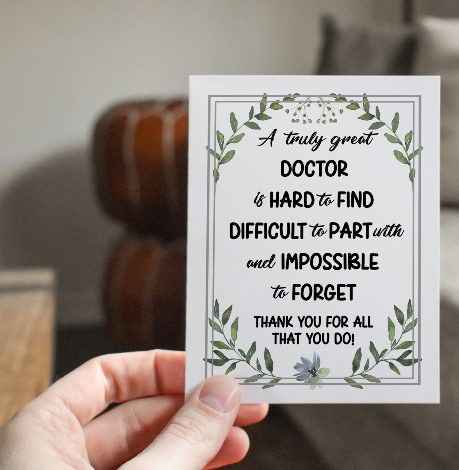 Doctor Thank You Card Gift for Doctors - Etsy