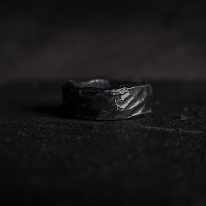 Viking Ring Hand Forged Ring, Pagan Wedding Band, Norse Ring, Viking Wedding Band, Chunky rings, Celtic Ring image 4