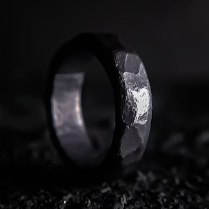 Viking Ring - Hand Forged Ring, Viking Ring Men, Norse Ring, Viking Wedding Band, Chunky rings, Celtic Ring