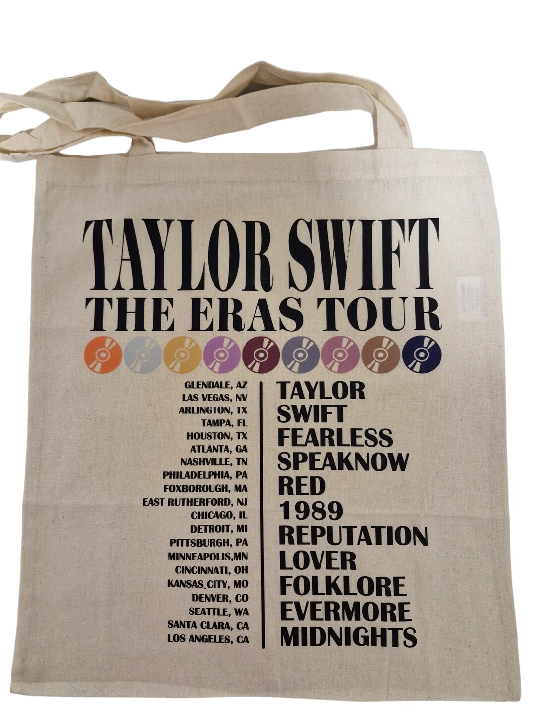 Taylor Swift 1989 グッズ　トートバッグ　タオル Taylor Swift Corduroy Bag - 1989 Seagull Tote Bag *New And