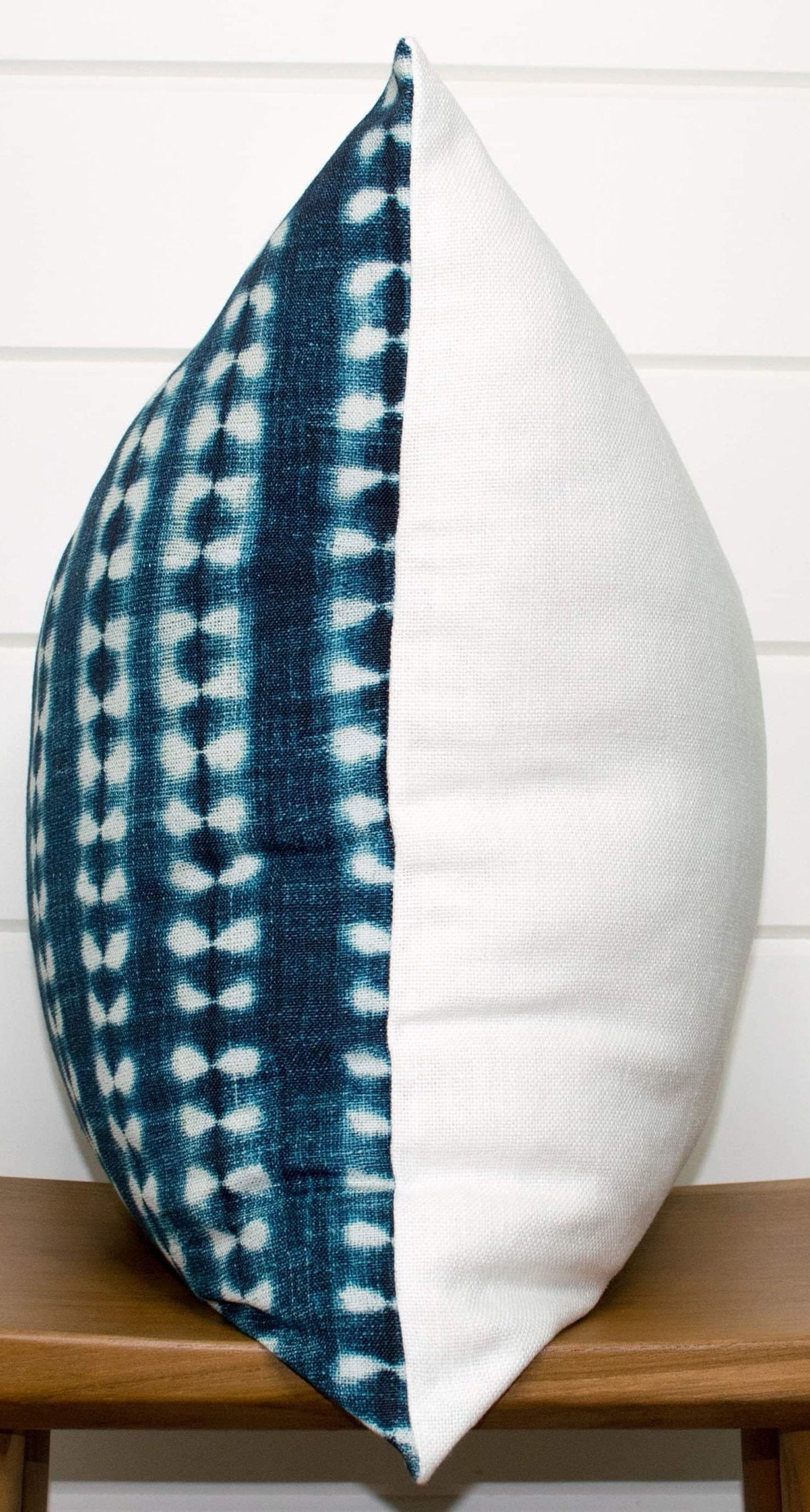 Indigo Shibori Pillow Cover Highend Designer Pillow Cover Etsy