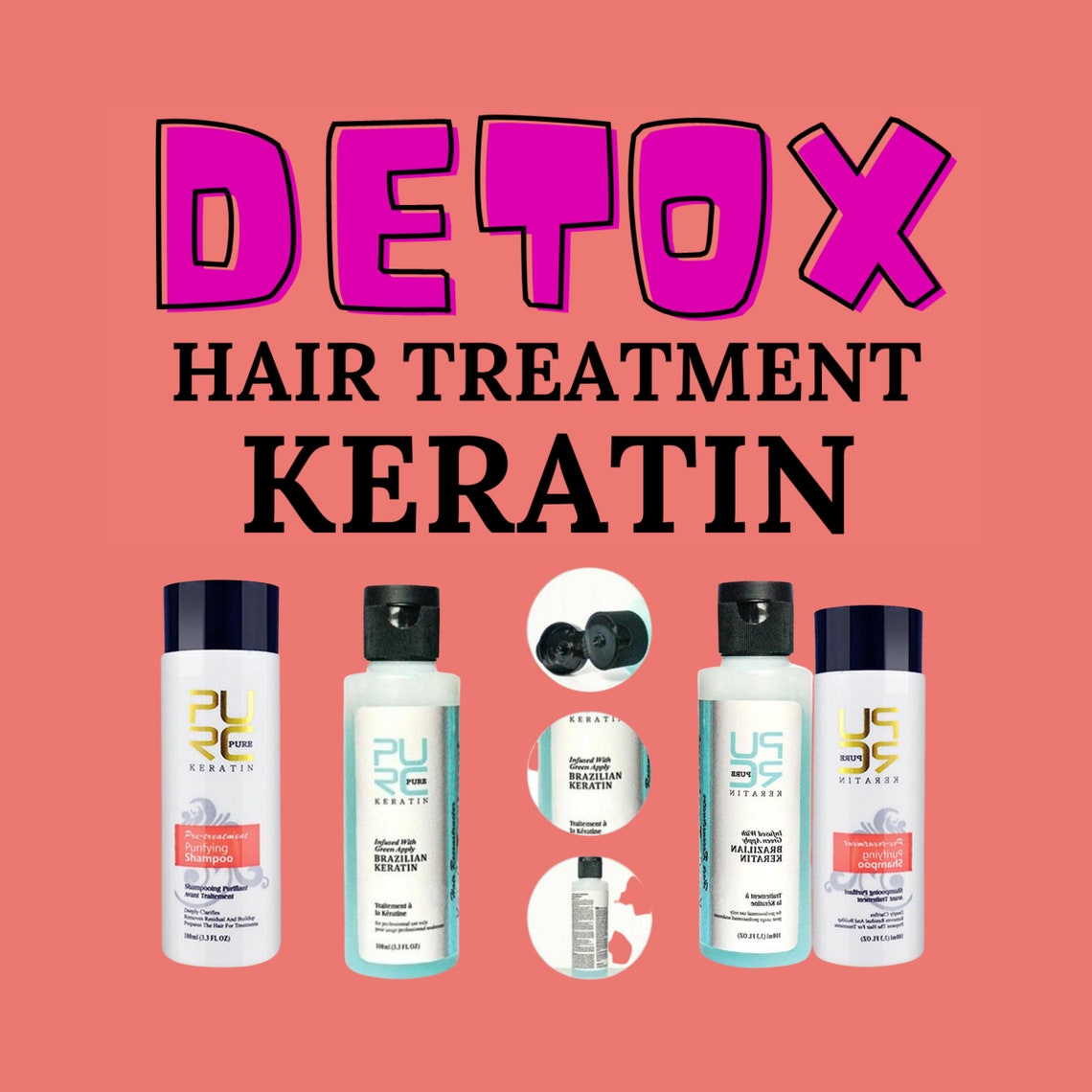 Detox Hair Shampoo Treatment Therapy Purifying Nourishment Etsy UK