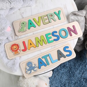 First Christmas Gift For Toddler, 1st Birthday Gift, Name Puzzle, Christmas Gift for kids, 2nd 3th Birthday Gift