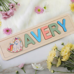 Name Puzzle For Toddler