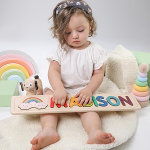 Baby Girl Name Puzzle Gift