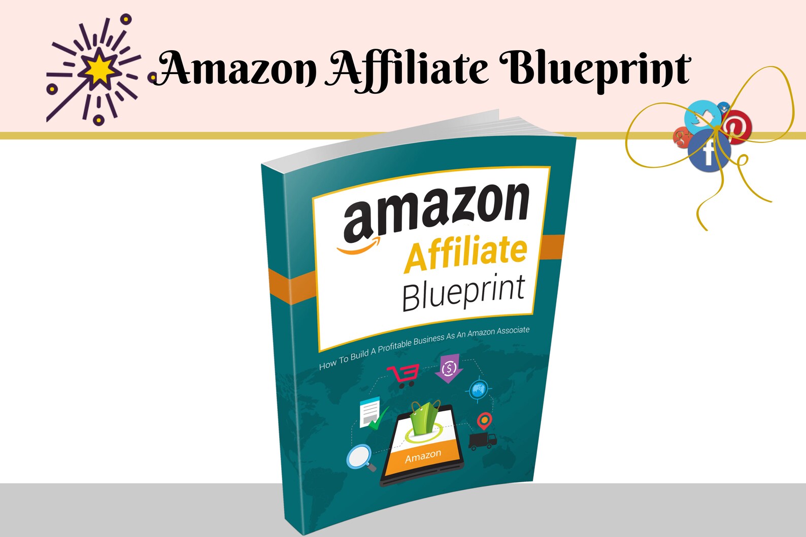 Amazon Affiliate Blueprint complete Ebook Etsy
