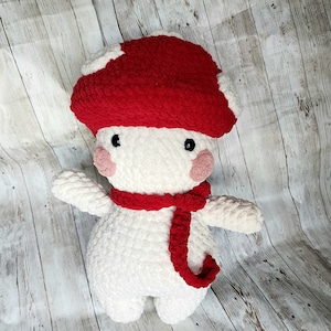 crochet plushie Mushroom guy, Crochet plushie, mushroom, Amigurumi, Stuffed Animals, Gift