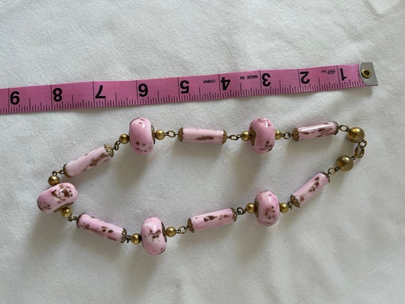 Porcelain necklace from the 40’s. - image 3