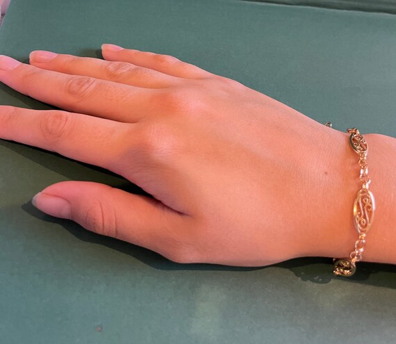 Gold plated bracelet. - image 3