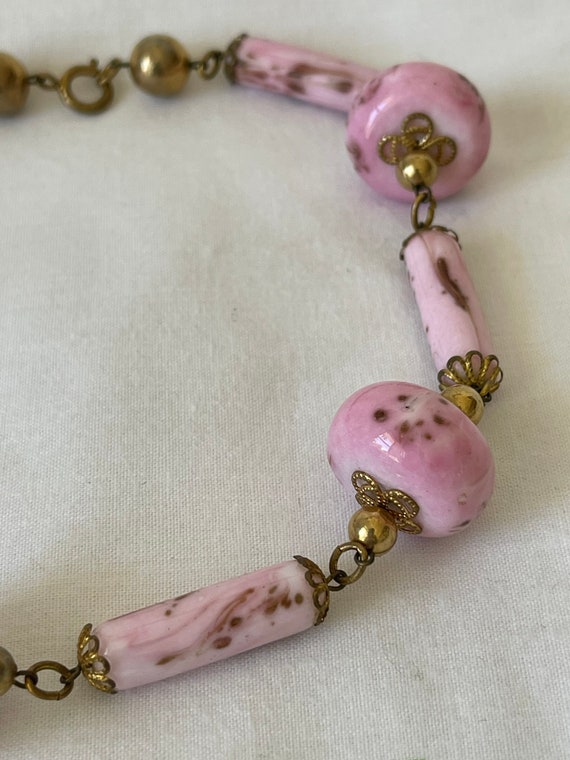 Porcelain necklace from the 40’s. - image 4