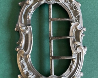 Belt buckle from 1910 in silver.