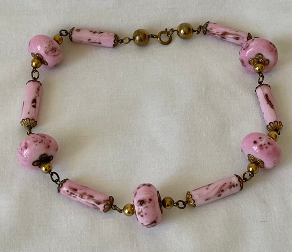 Porcelain necklace from the 40’s. - image 1