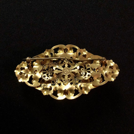 Gold Plated Brooch from the 19th Century - image 5