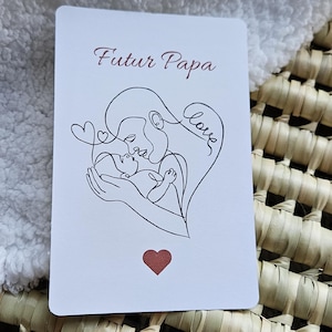 Annonce grossesse, annonce futur papa. Annonce papa
