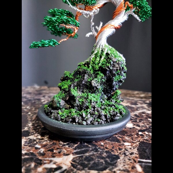 Wire Bonsai Etsy