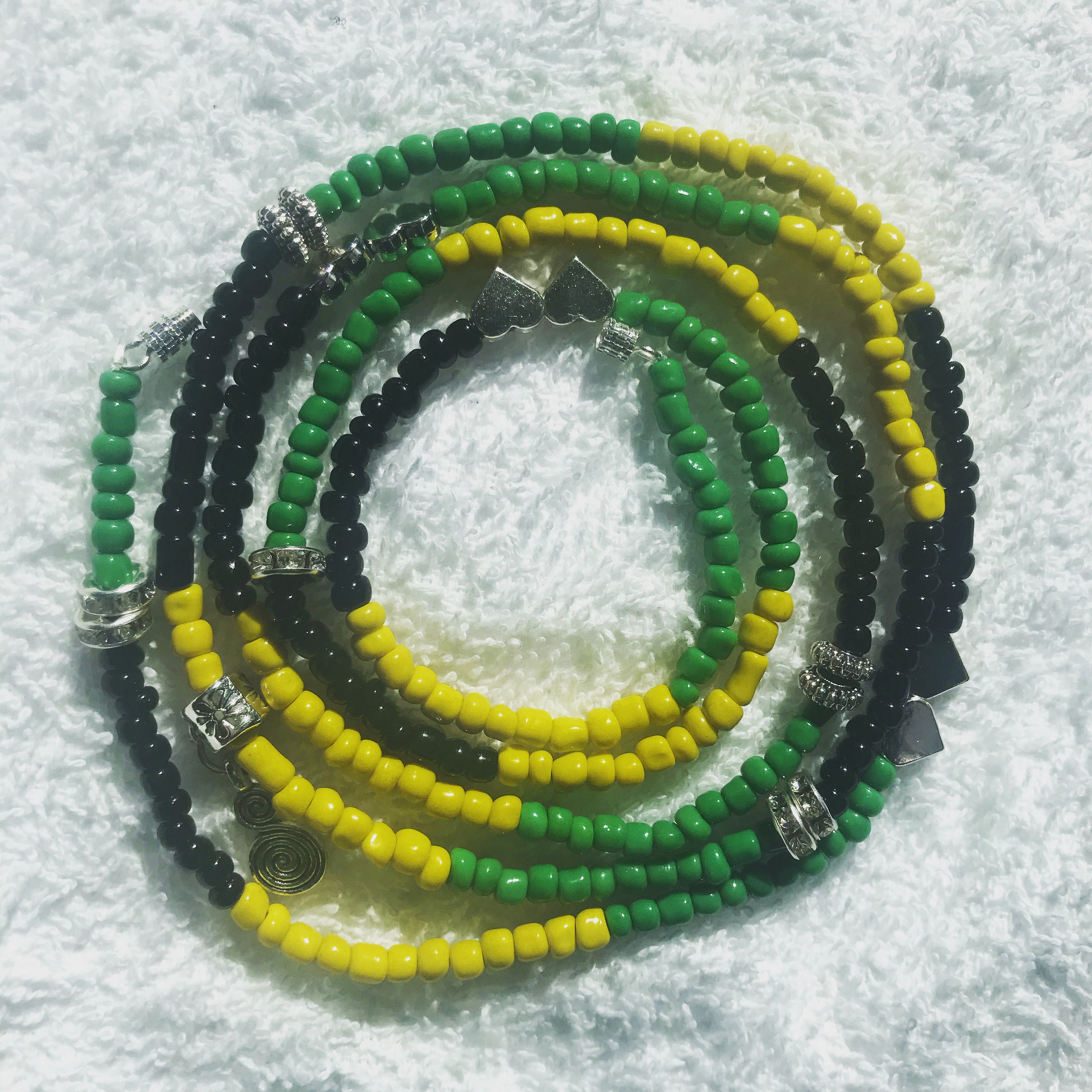 Jamaica Inspired waist beads Etsy