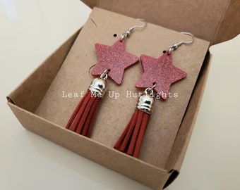 Pendientes navideños, accesorios navideños para mujer, regalo de Navidad, joyas navideñas