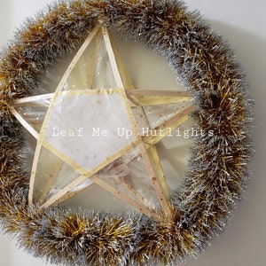Filipino Lantern Parol, Christmas Hanging Ornament, Holiday Home Decor