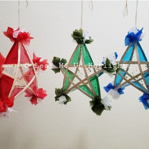 Parol Star, Filipino Christmas Decor, Christmas Hanging Ornament (Please Read Details)
