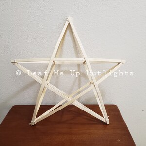 Large Parol Frame 15" for Parol Making, Christmas Star for DIY Decors, Bamboo Star Frame (Please Read Details)