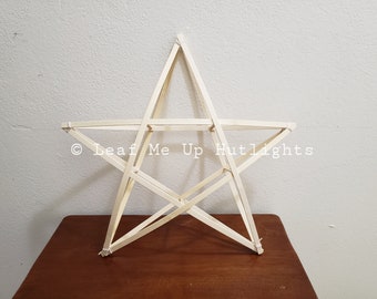 Large Parol Frame 15&quot; for Parol Making, Christmas Star for DIY Decors, Bamboo Star Frame (Please Read Details)