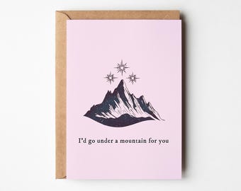 ACOTAR Valentine Card Printable, Funny Rhysand Gift, Court of Thorns and Roses Digital, SJM Romantasy Bookish Galentines