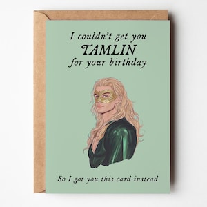 ACOTAR Tamlin afdrukbare verjaardagskaart | Digitale download Hof van doorns en rozen | Voorjaarscadeau | Boek vriend | Grappige merchandise