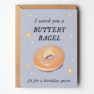 Carte d'anniversaire imprimable Zodiac Academy | Téléchargement numérique de bagel au beurre Geraldine Grus | Produits dérivés Vega Twins | Cadeau livresque romantique drôle