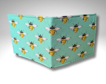 Blue badge holder, Parking wallet, Blue badge wallet, Blue badge cover, Bumble Bees