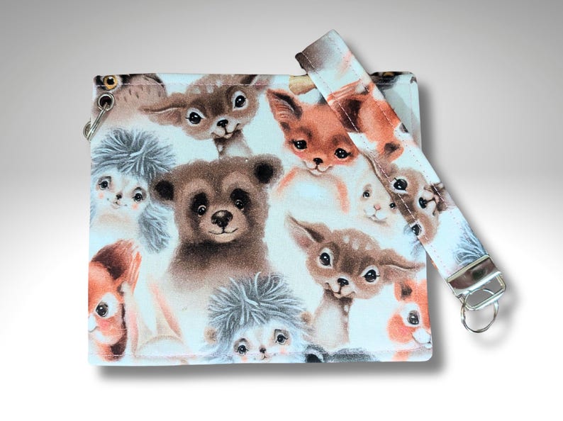 Blue badge holder, Free delivery, Blue badge parking wallet, Parking permit holder, Blue badge cover, Cute Animal print, Key Fobs, image 8