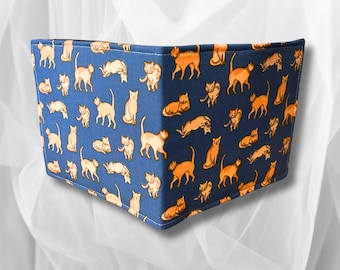 Blue badge holder, Blue badge parking wallet, Parking permit holder, Blue badge cover, Cats, hologram safe