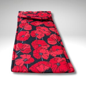 Estuche para gafas, funda blanda, Amapola, estuche para gafas acolchado suave, estuche para lápices, Amapolas imagen 7