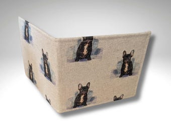 Blue badge holder, Blue badge parking wallet, Parking permit holder, Blue badge cover, French Bulldog