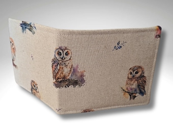 Blue badge holder, Blue badge parking wallet, Parking permit holder, Blue badge cover, Owls