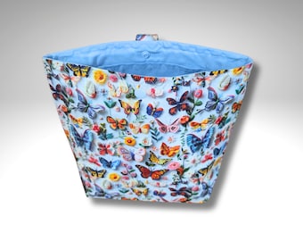 Car tidy, Car bin, car accessories, car gift, storage bag, new driver gift, storage, household storage, Butterfly