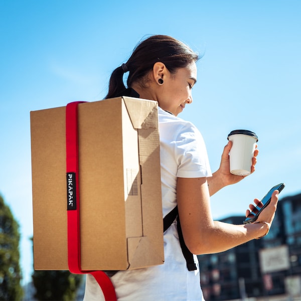 Der erste Paketrucksack der Welt kommt aus Frankfurt | PIKAPAK®